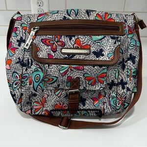 Lily Bloom Ivy Mid Crossbody Butterfly Paradise Bag